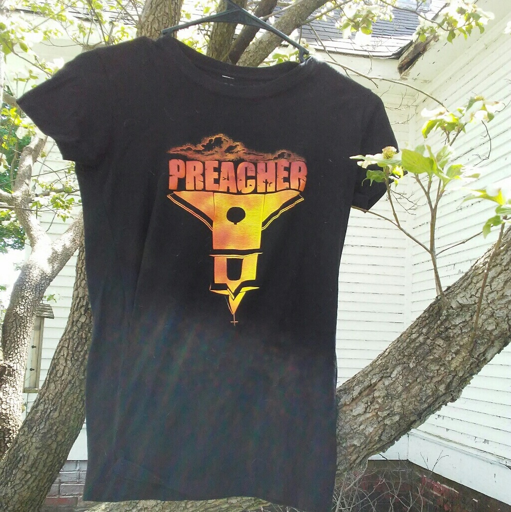 Preacher comic book t-shirt